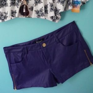 *PRICE GOING UP SOON!* Faux leather shorts